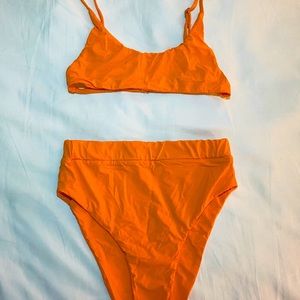 Orange Meshki bikini